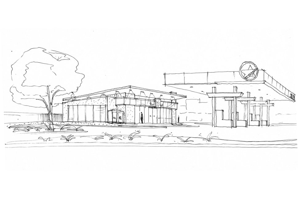 Hand sketch concept design