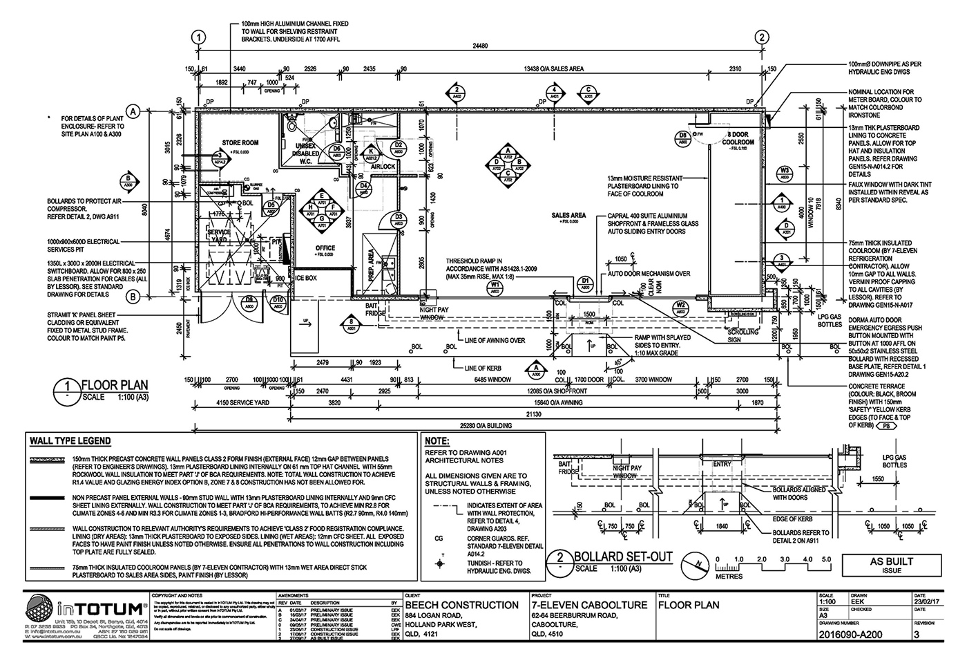 7-Eleven Caboolture Building Plan