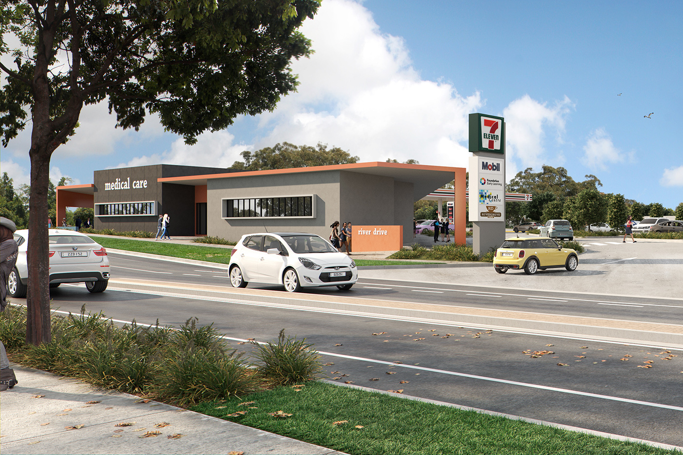 Bellmere Road Medical Centre Elevations