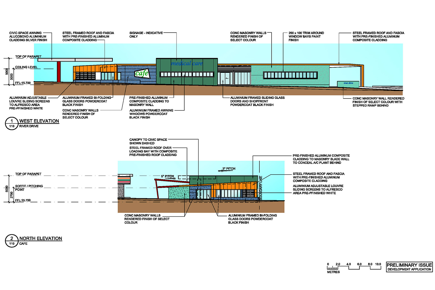 Bellmere Road Child Care Centre Elevations