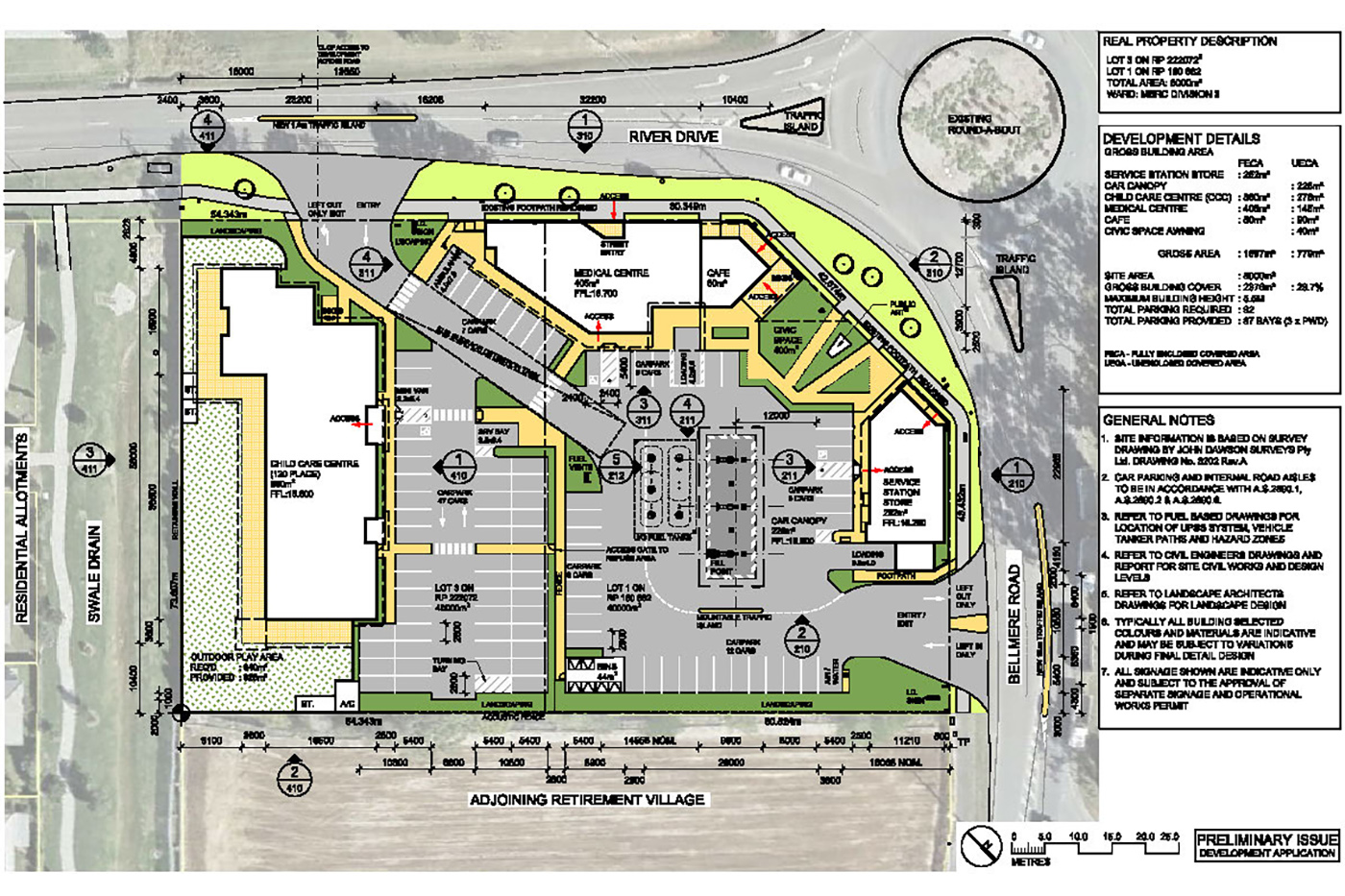 Bellmere Road Site Plan