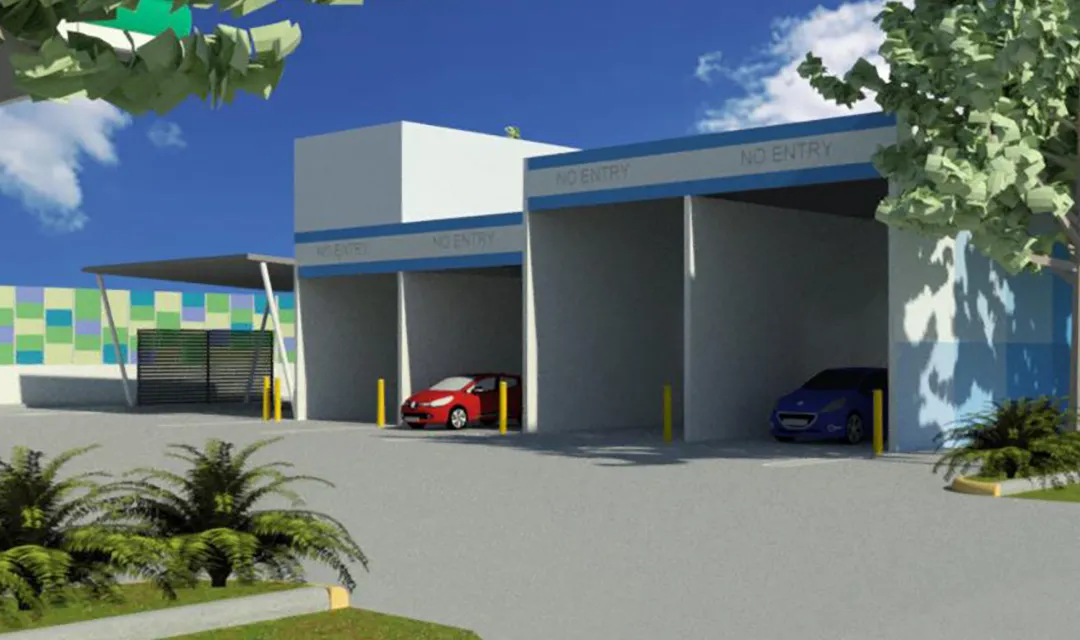 Carwash rendering