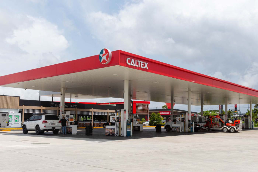 Caltex Caboolture Car Canopy