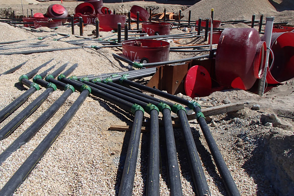 Fuel pipework installation