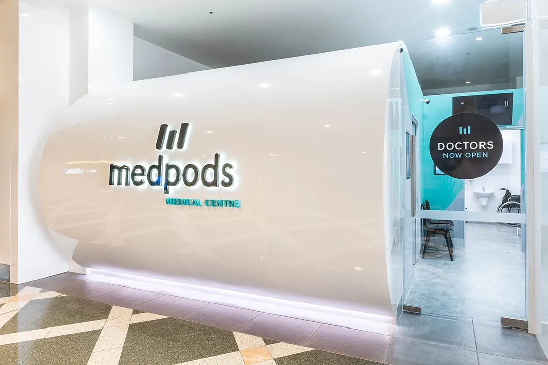 Medpods Medical Centre Mall entry