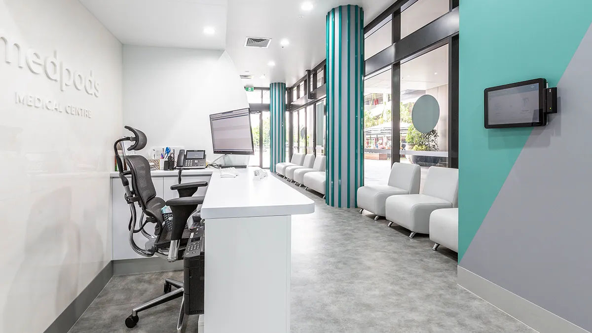 Medpods Medical Centre reception