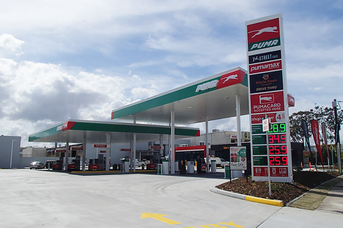 Service Station with QSR Drive Thru