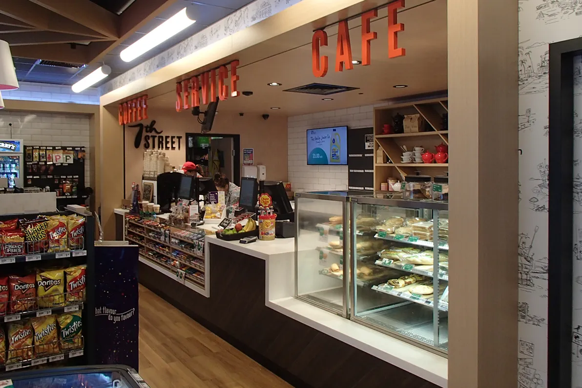 Internal convenience store