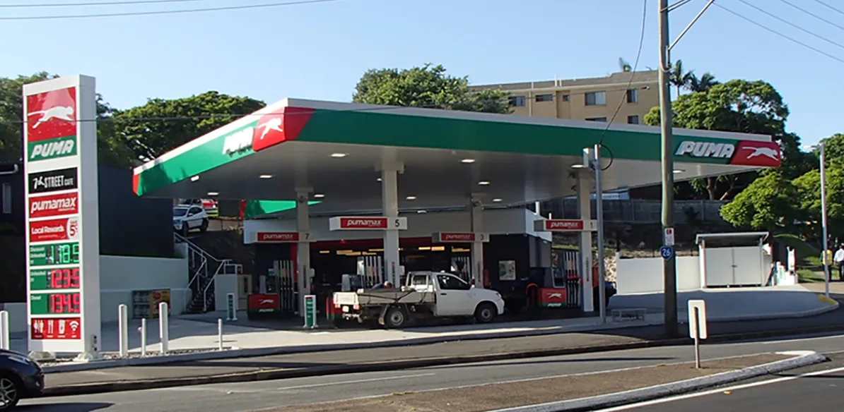 Puma Clayfield service station