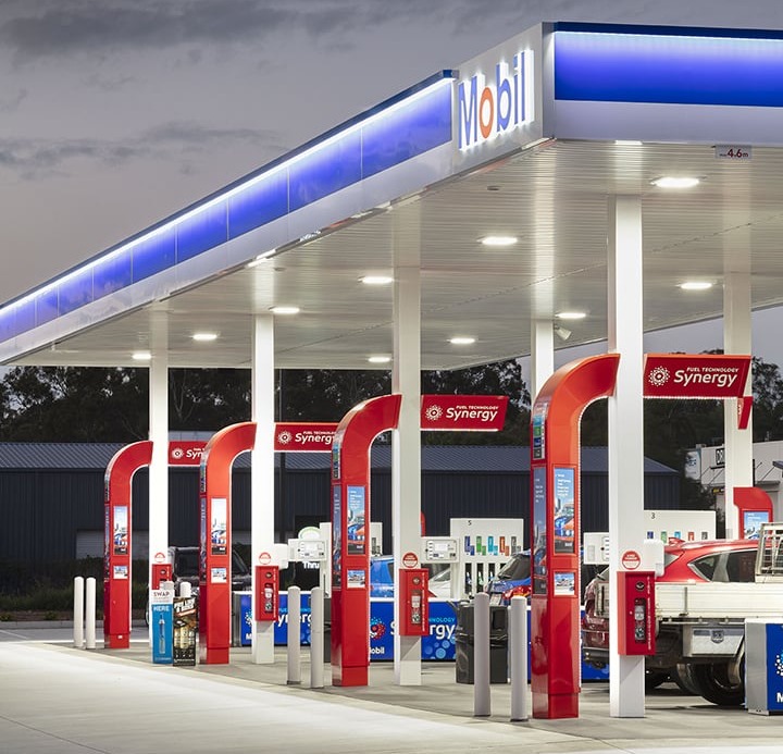 service station canopy