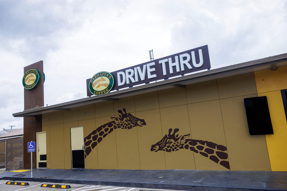 Zarraffa's Shop front 